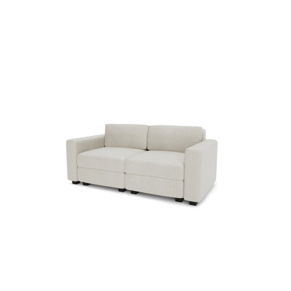 2-Seater Modular Sofa GRACIA - Cream Beige