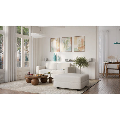 2-Seater Modular Sofa GRACIA - Cream Beige