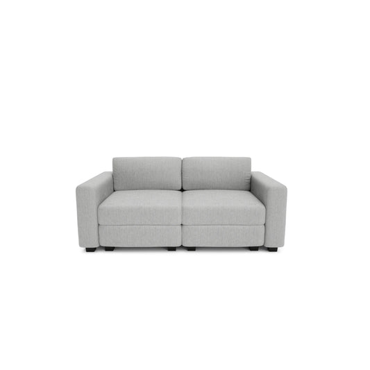 2-Seater Modular Sofa GRACIA - Grey