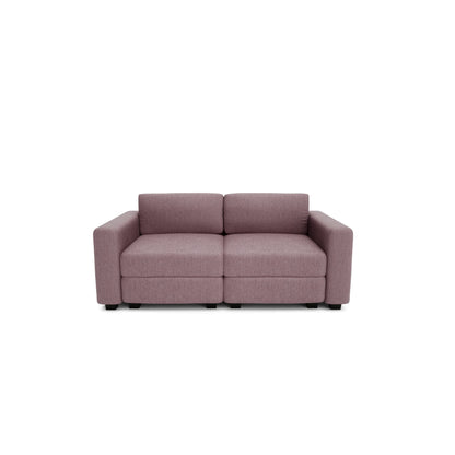 2-Seater Modular Sofa GRACIA -  Dusty Pink