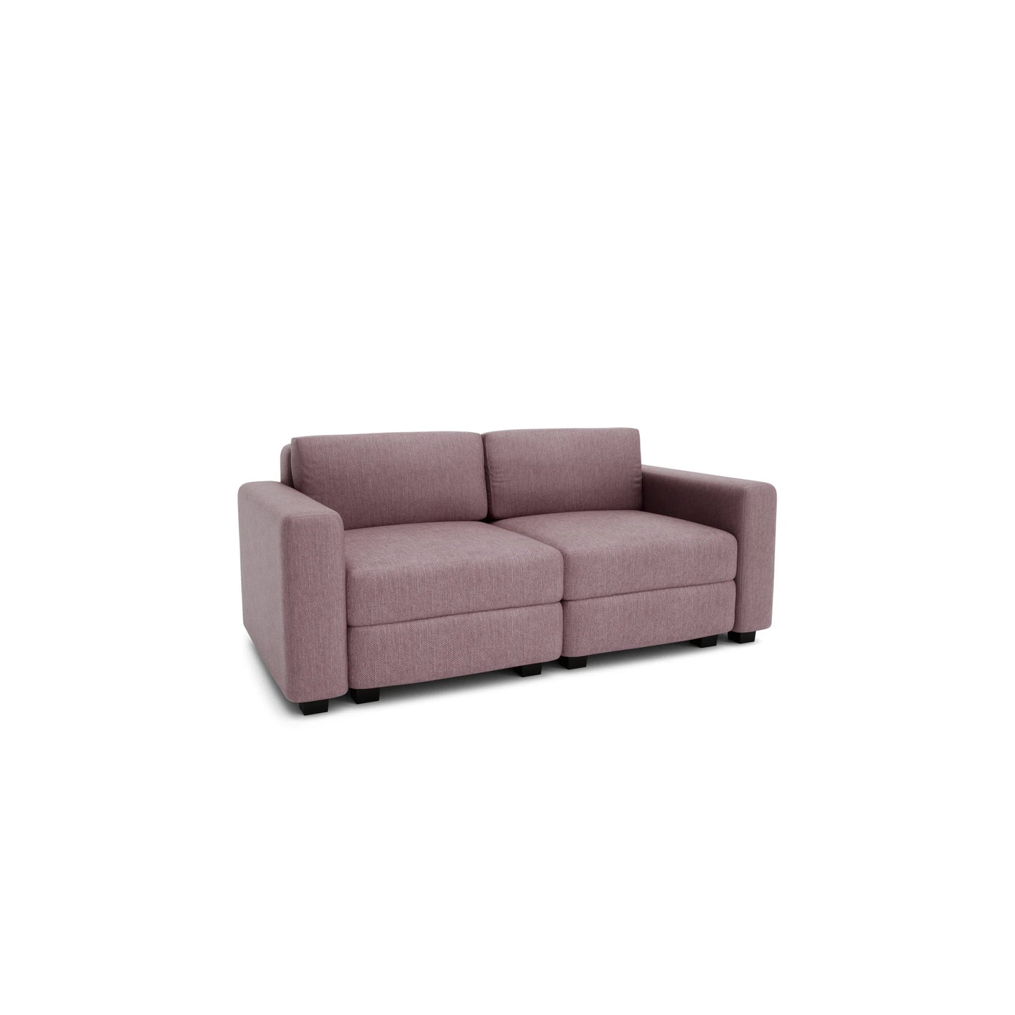 2-Seater Modular Sofa GRACIA -  Dusty Pink