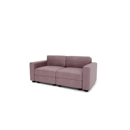 2-Seater Modular Sofa GRACIA -  Dusty Pink