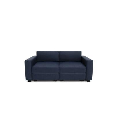 2-Seater Modular Sofa GRACIA - Dark Blue