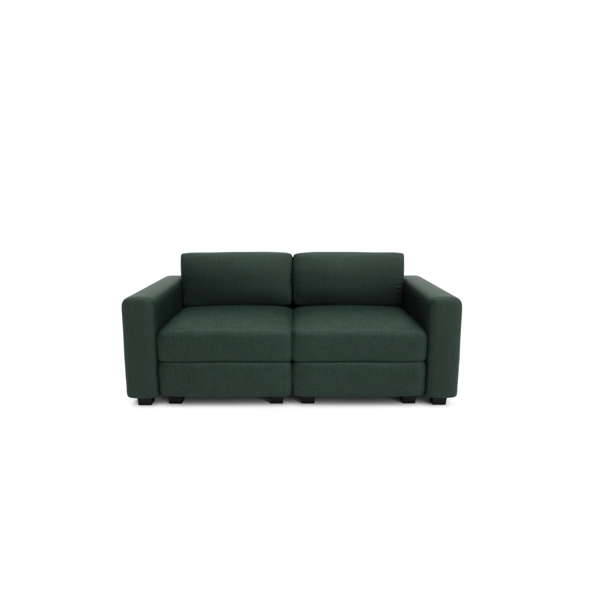 2-Seater Modular Sofa GRACIA - Green