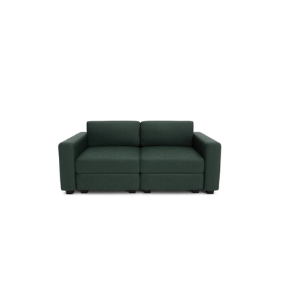 2-Seater Modular Sofa GRACIA - Green