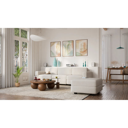 3-Seater Modular Sofa GRACIA - Cream Beige