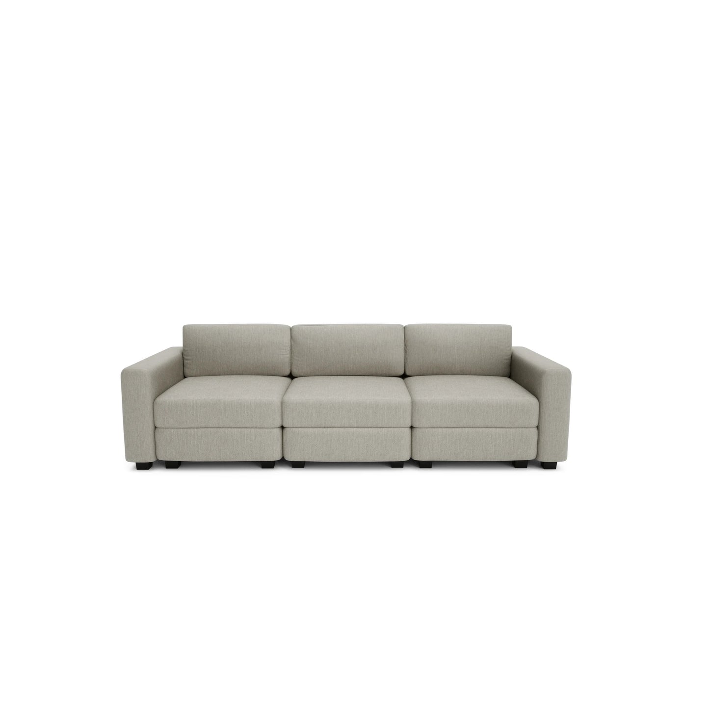 3-Seater Modular Sofa GRACIA - Beige Grey