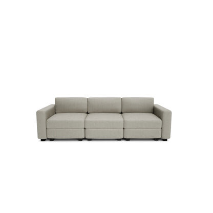 3-Seater Modular Sofa GRACIA - Beige Grey
