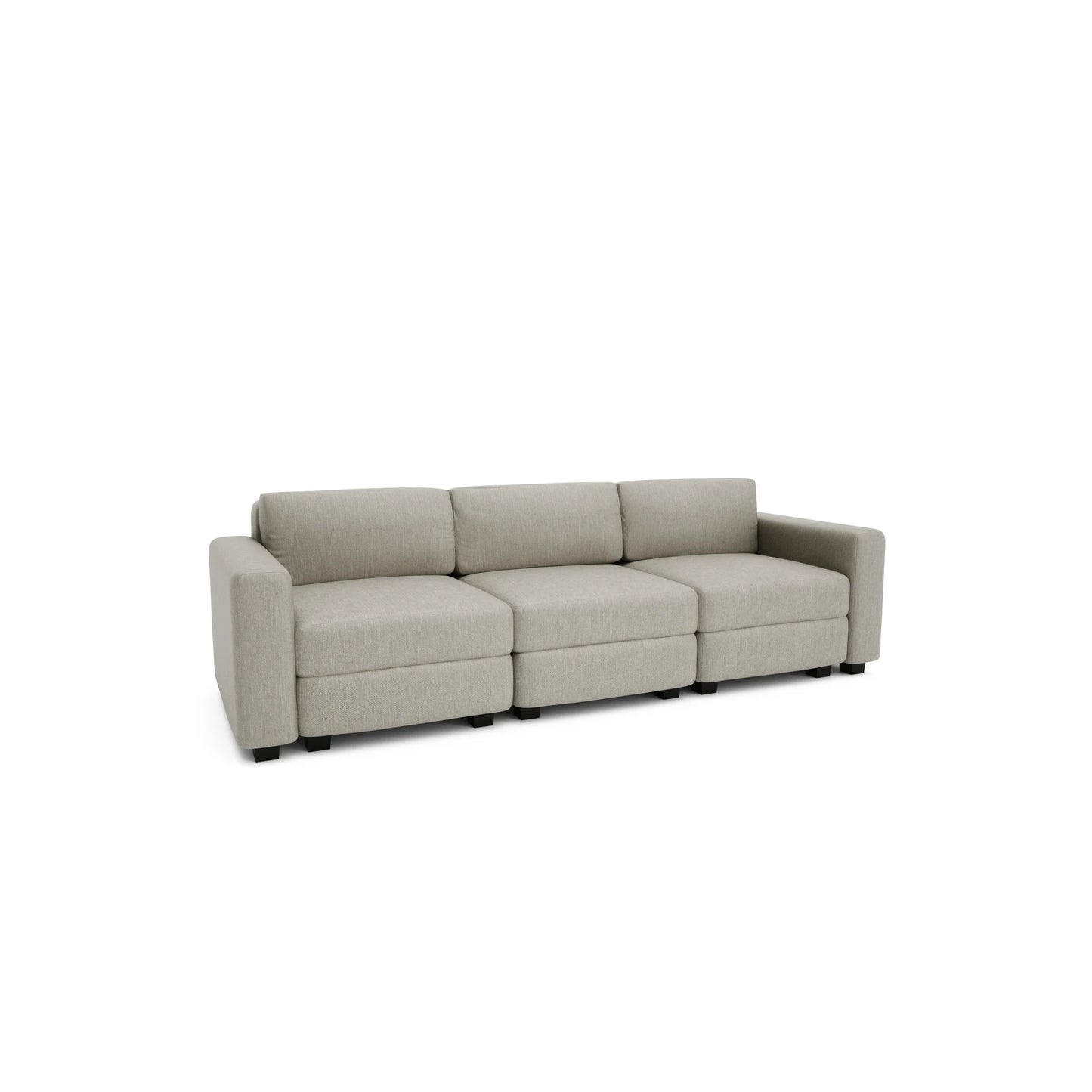 3-Seater Modular Sofa GRACIA - Beige Grey