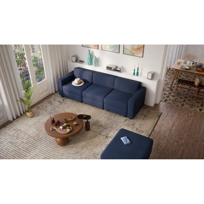 3-Seater Modular Sofa GRACIA - Dark Blue