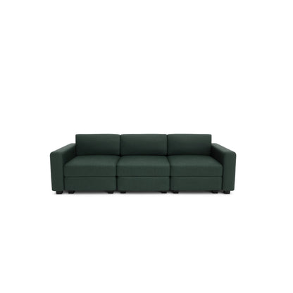 3-Seater Modular Sofa GRACIA - Green