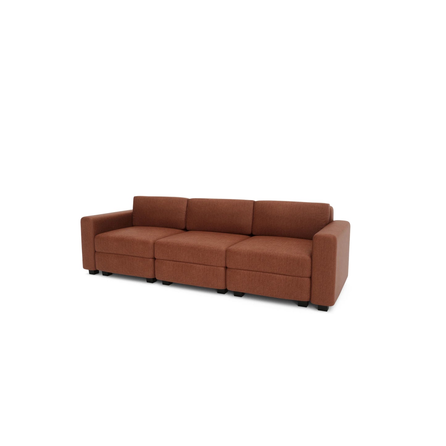 3-Seater Modular Sofa GRACIA - Terracotta