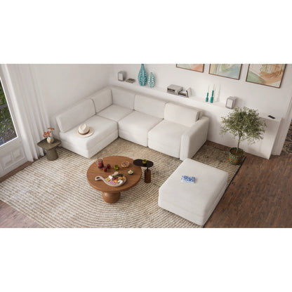 4-Seater Corner Modular Sofa GRACIA - Cream Beige