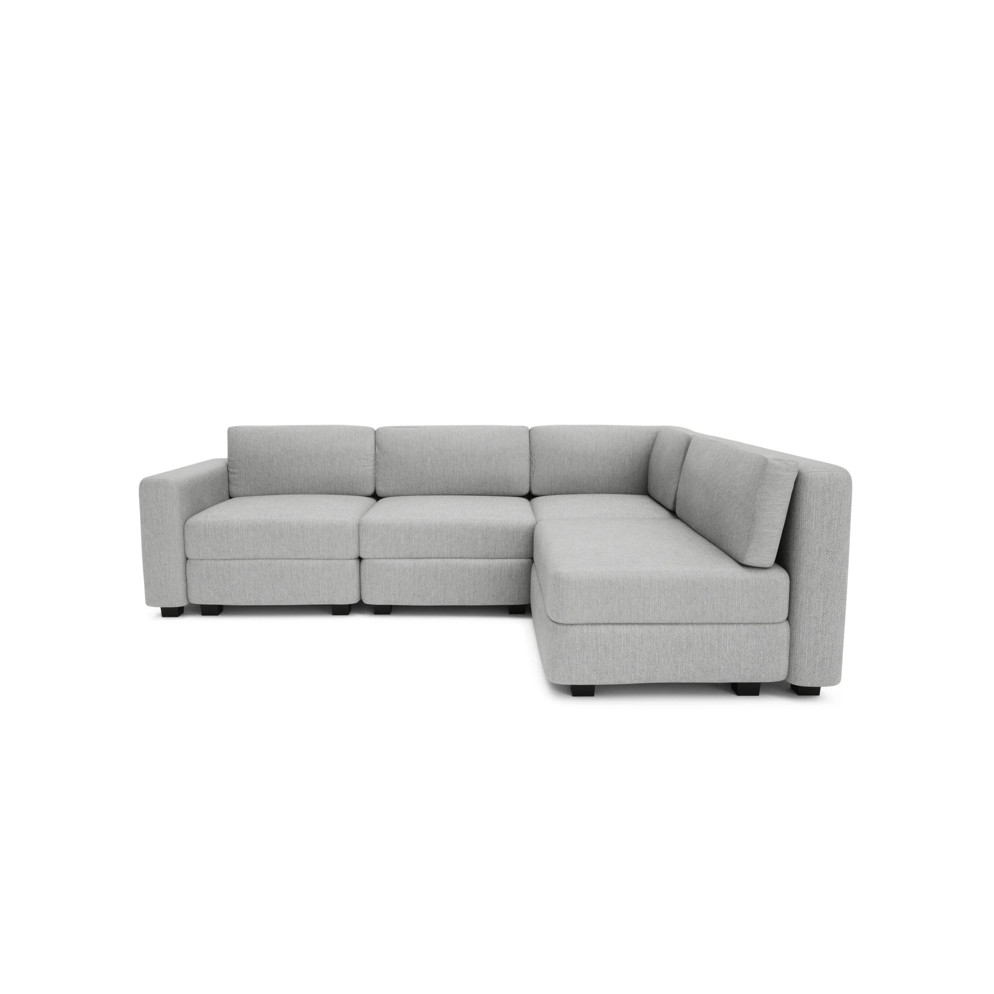 4-Seater Corner Modular Sofa GRACIA - Grey
