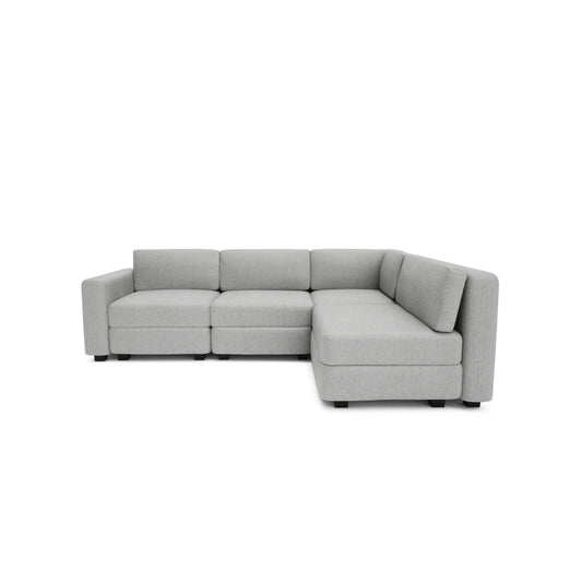 4-Seater Corner Modular Sofa GRACIA - Grey