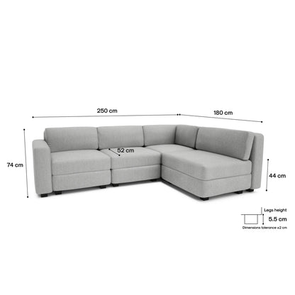 4-Seater Corner Modular Sofa GRACIA
