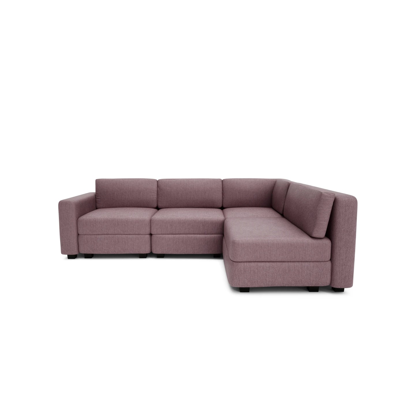 4-Seater Corner Modular Sofa GRACIA - Dusty Pink