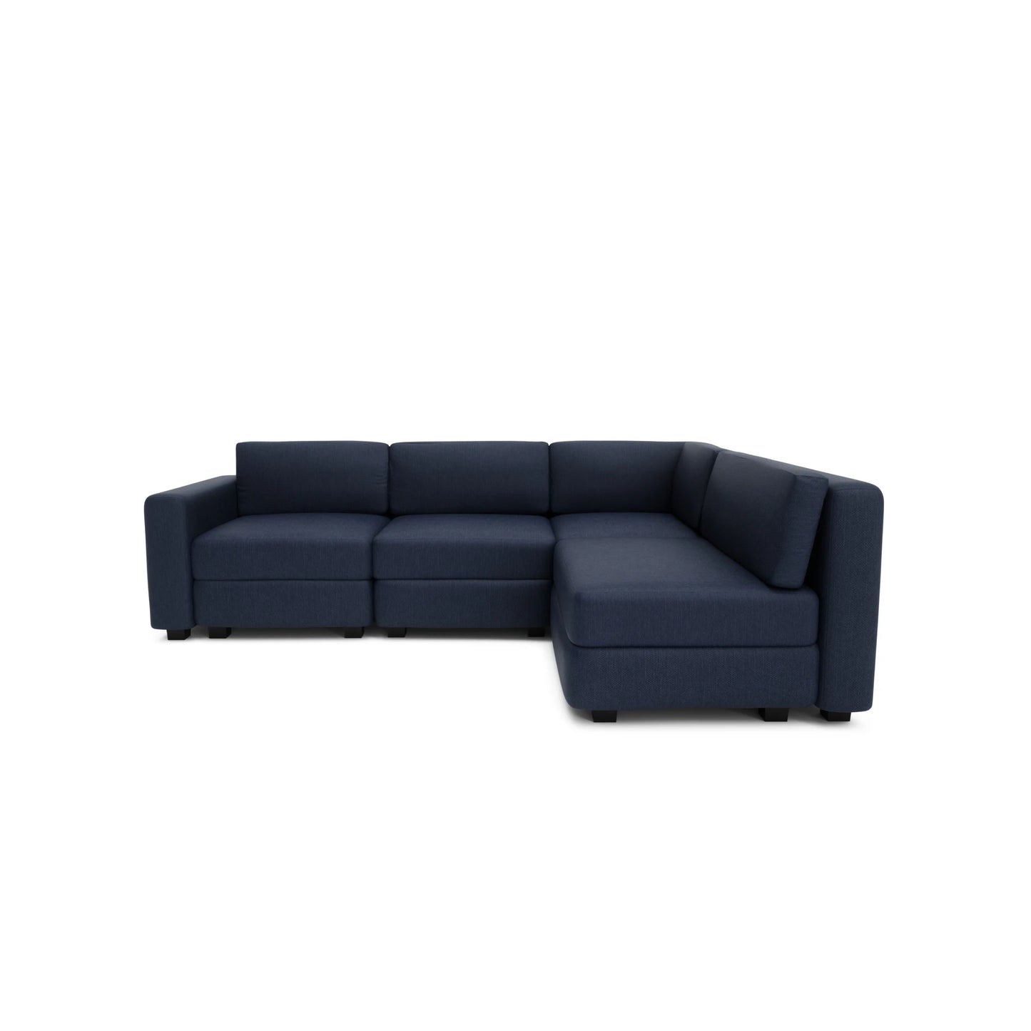 4-Seater Corner Modular Sofa GRACIA - Dark Blue