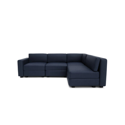 4-Seater Corner Modular Sofa GRACIA - Dark Blue