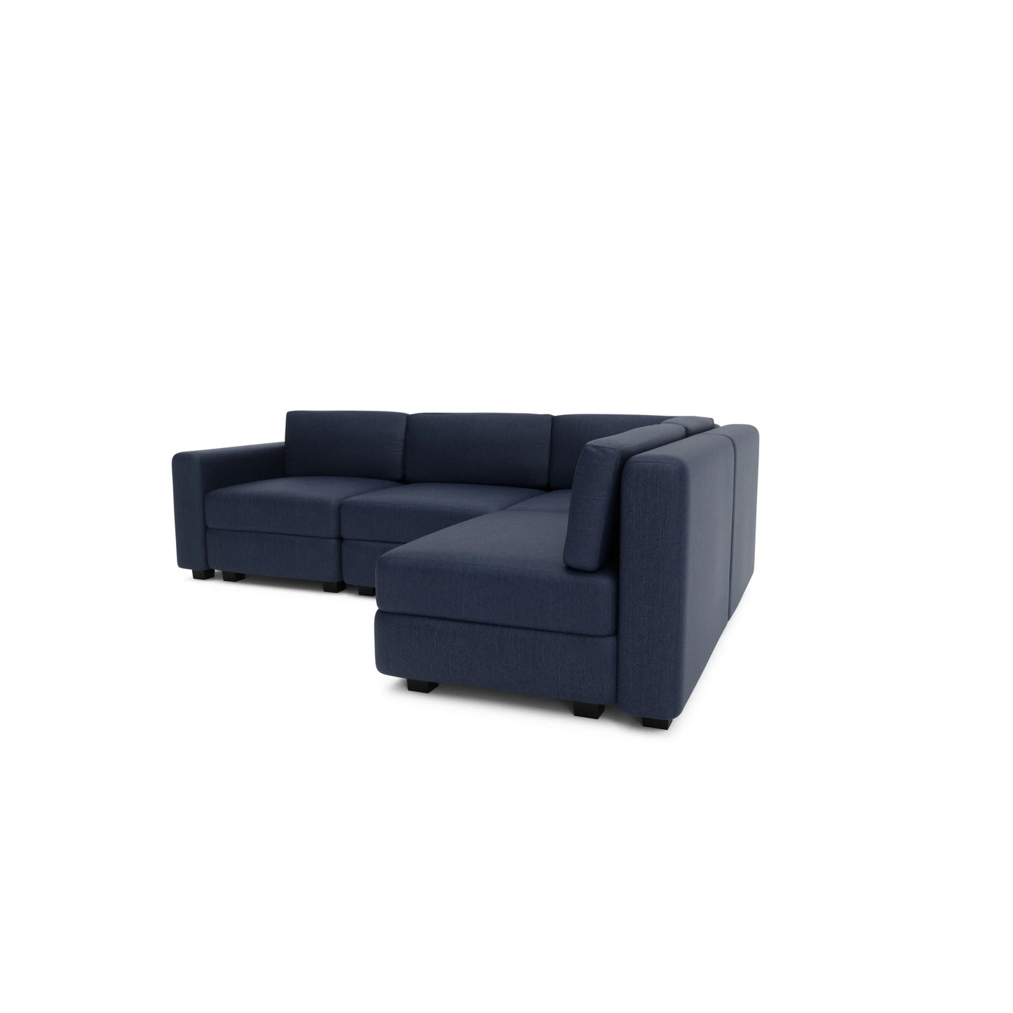 4-Seater Corner Modular Sofa GRACIA - Dark Blue