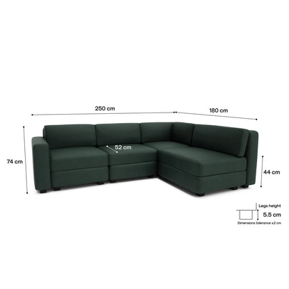 4-Seater Corner Modular Sofa GRACIA