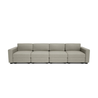 4-Seater Modular Sofa GRACIA - Beige Grey