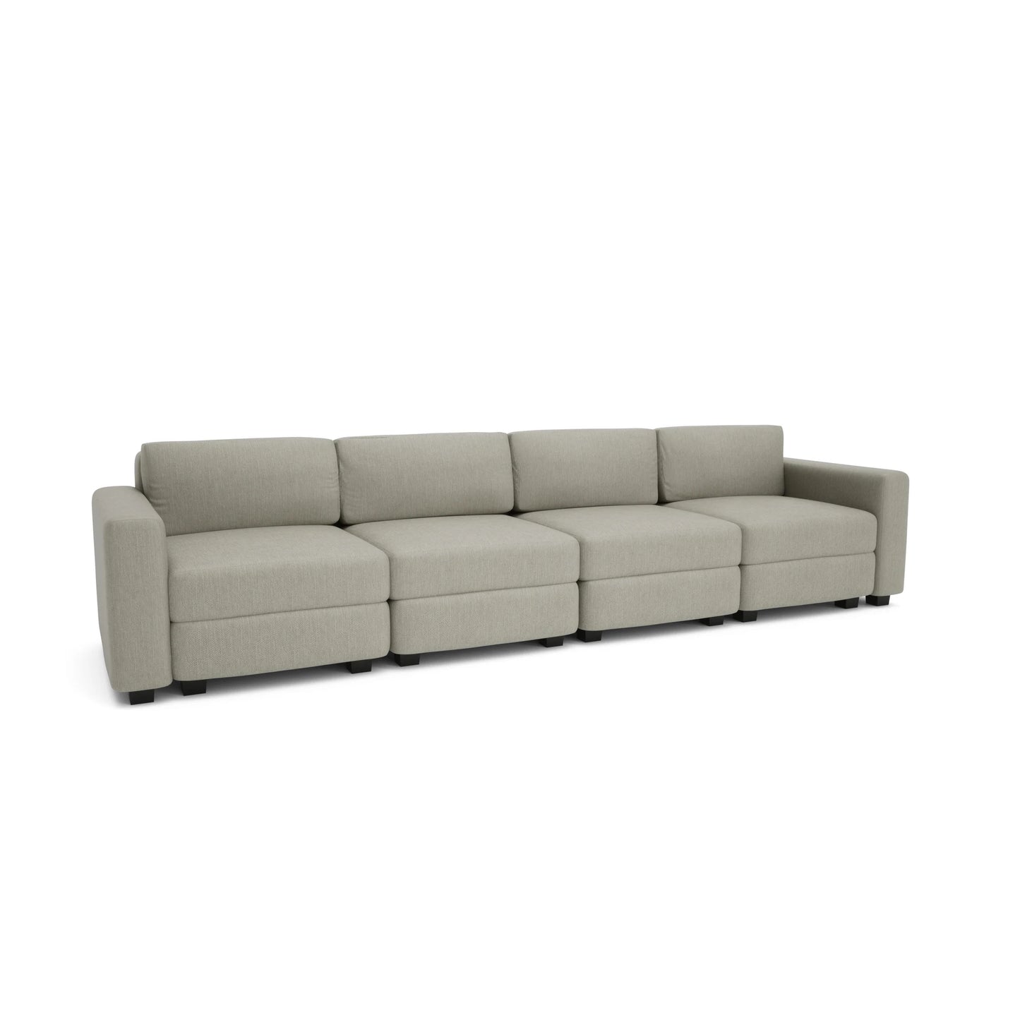 4-Seater Modular Sofa GRACIA - Beige Grey