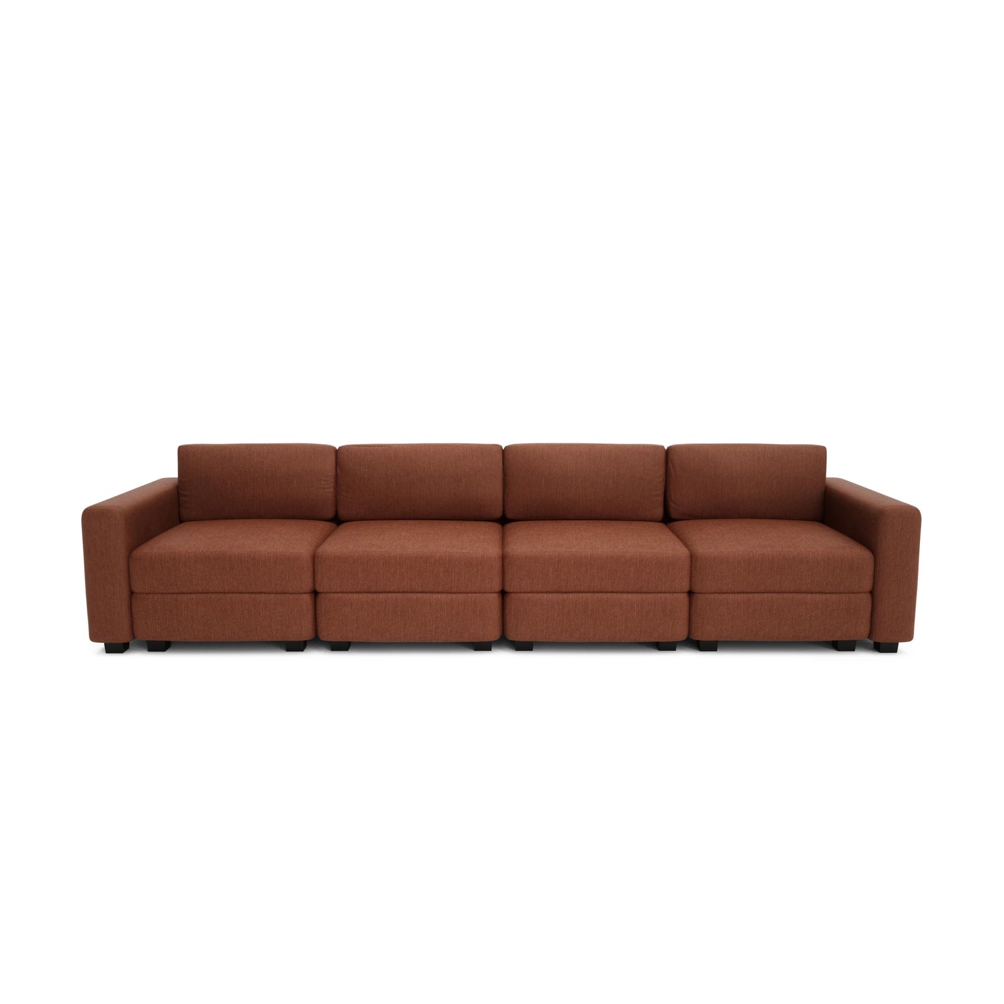 4-Seater Modular Sofa GRACIA - Terracotta