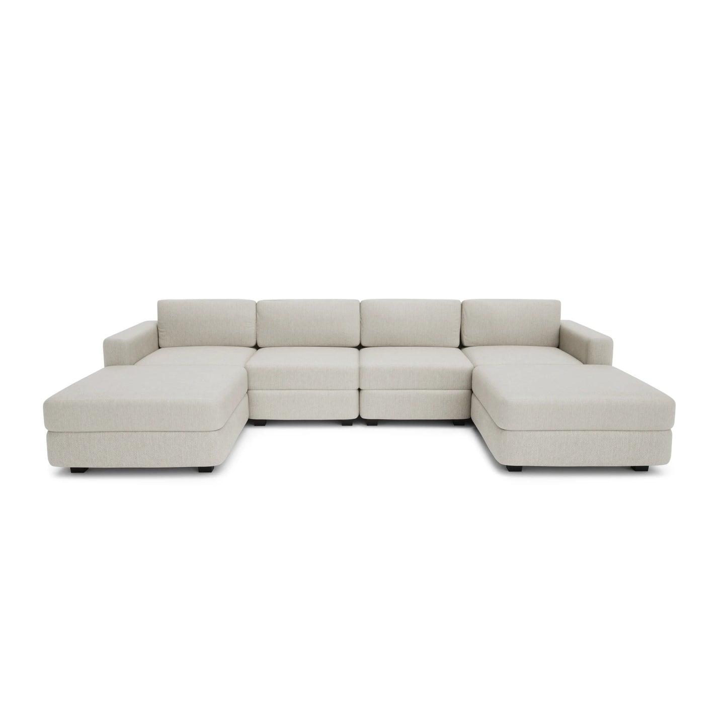Modular Sofa GRACIA - U-shaped 180 x 320 x 180 cm - Cream Beige