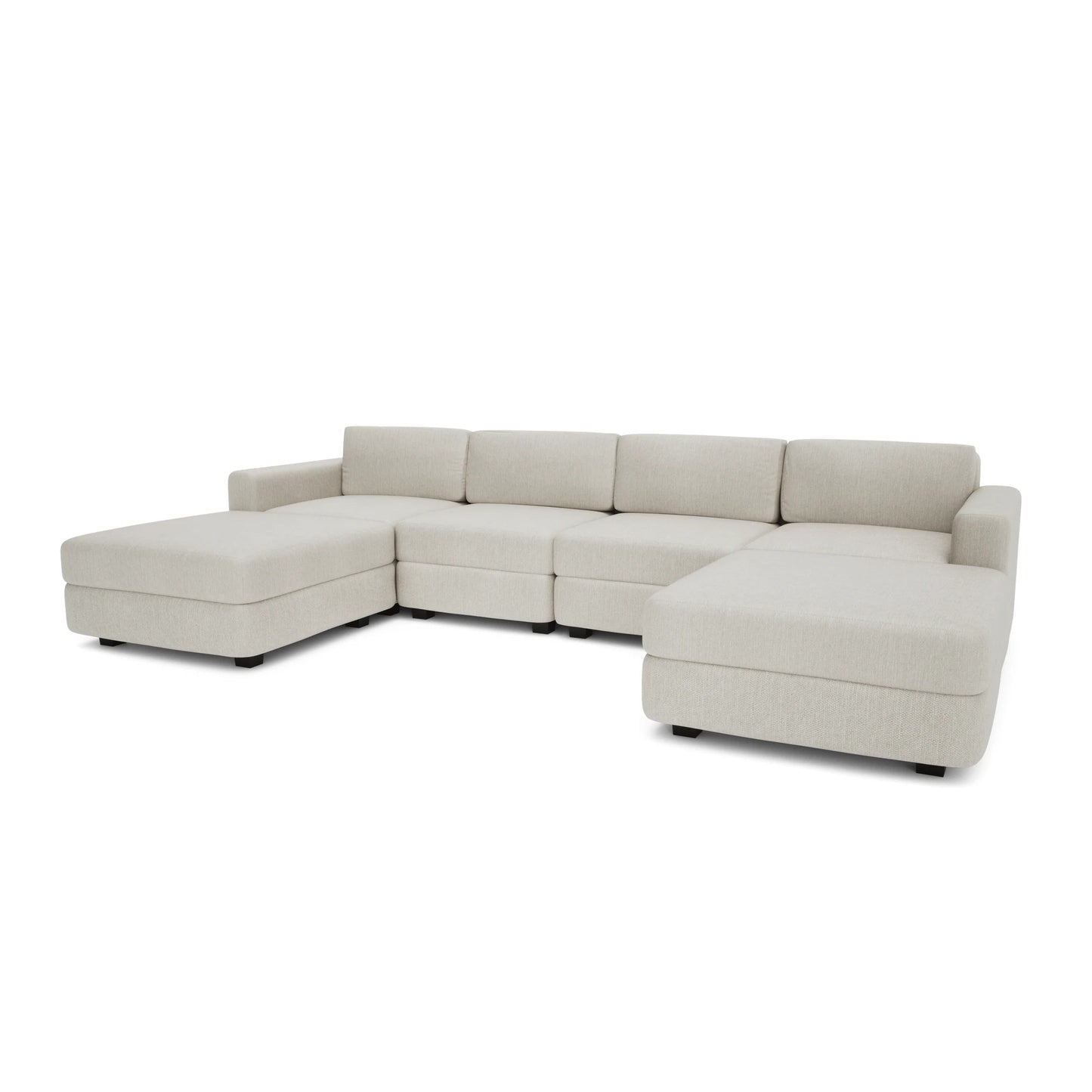 Modular Sofa GRACIA - U-shaped 180 x 320 x 180 cm - Cream Beige