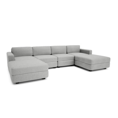 Modular Sofa GRACIA - U-shaped 180 x 320 x 180 cm - Grey