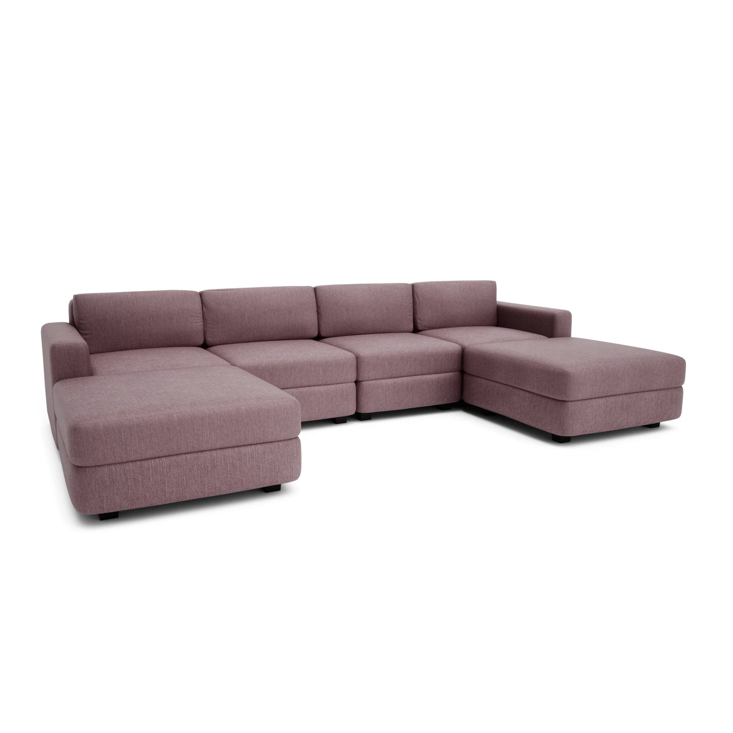 Modular Sofa GRACIA - U-shaped 180 x 320 x 180 cm - Dusty Pink