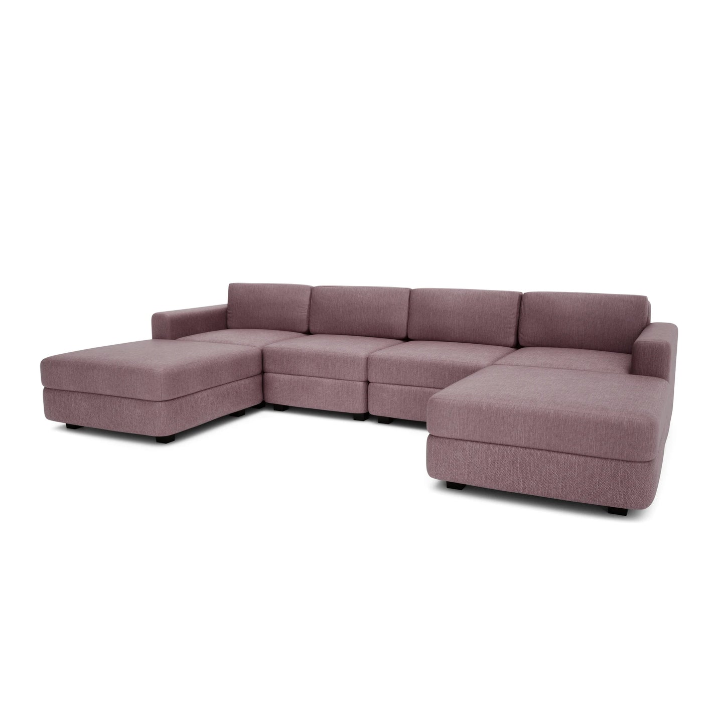 Modular Sofa GRACIA - U-shaped 180 x 320 x 180 cm - Dusty Pink