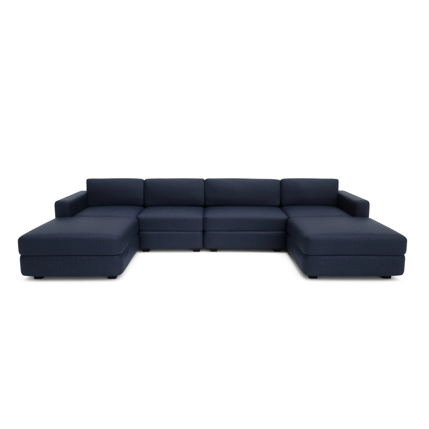 Modular Sofa GRACIA - U-shaped 180 x 340 x 180 cm - Dark Blue