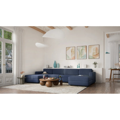 Modular Sofa GRACIA - U-shaped 180 x 340 x 180 cm - Dark Blue