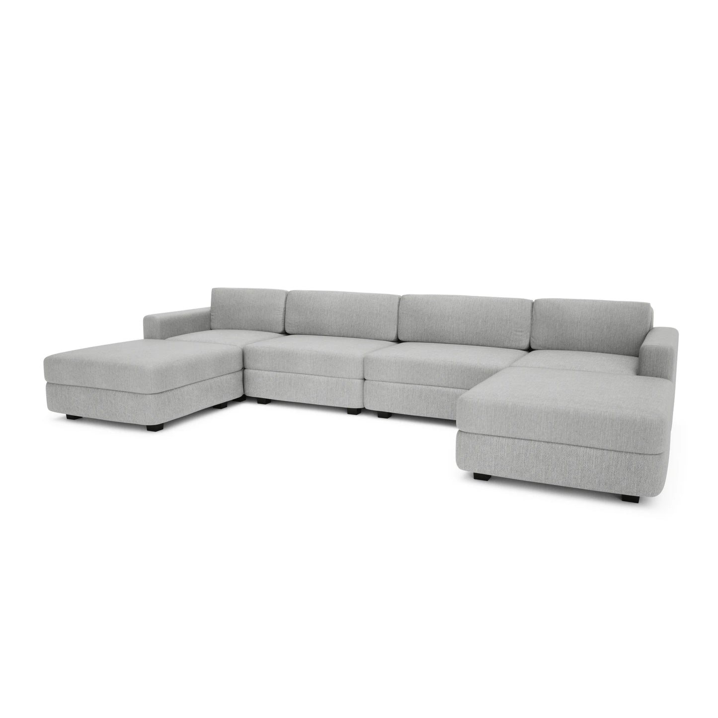Modular Sofa GRACIA - U-shaped 180 x 360 x 180 cm - Grey