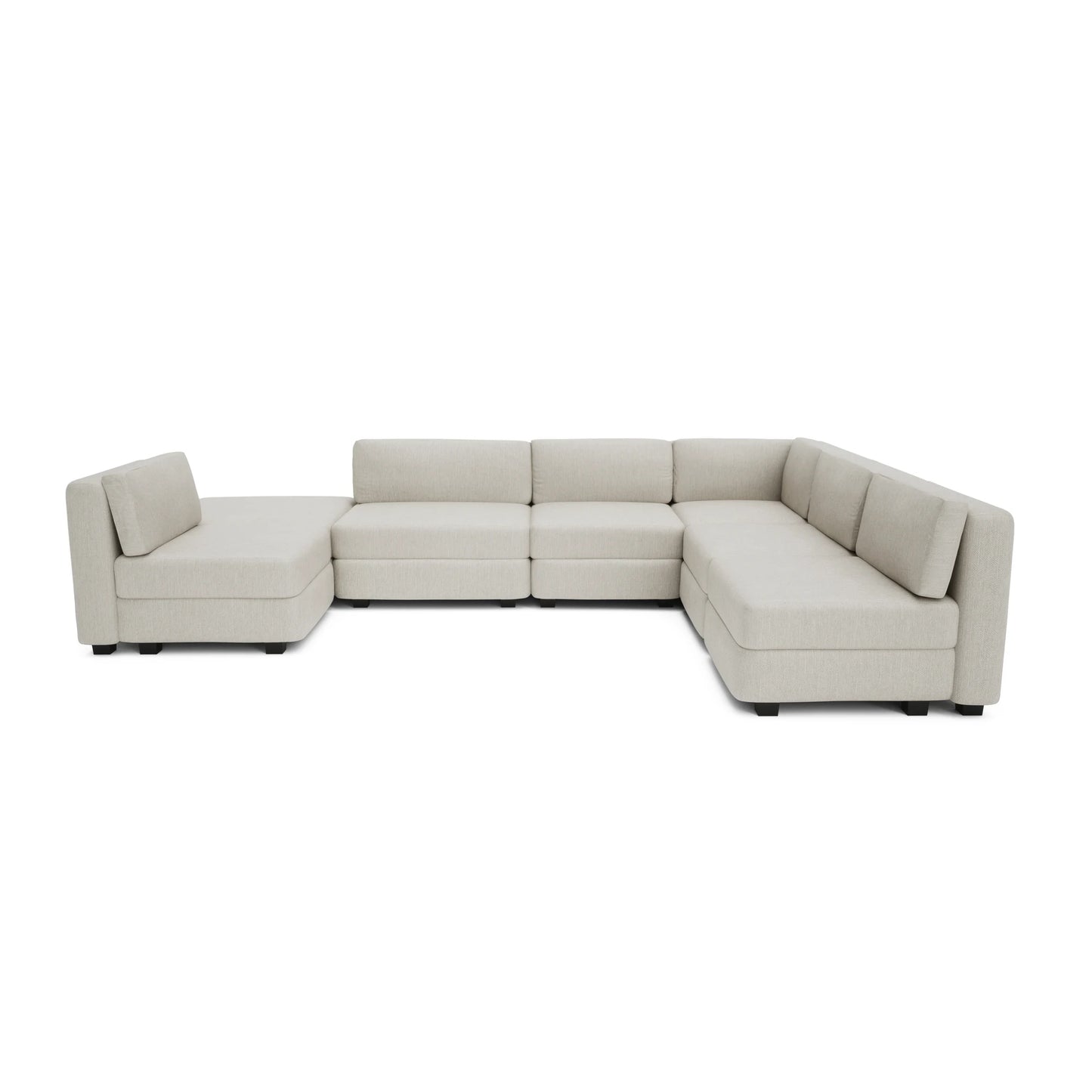 Modular Sofa GRACIA - U-shaped 160 x 340 x 230 cm - Cream Beige