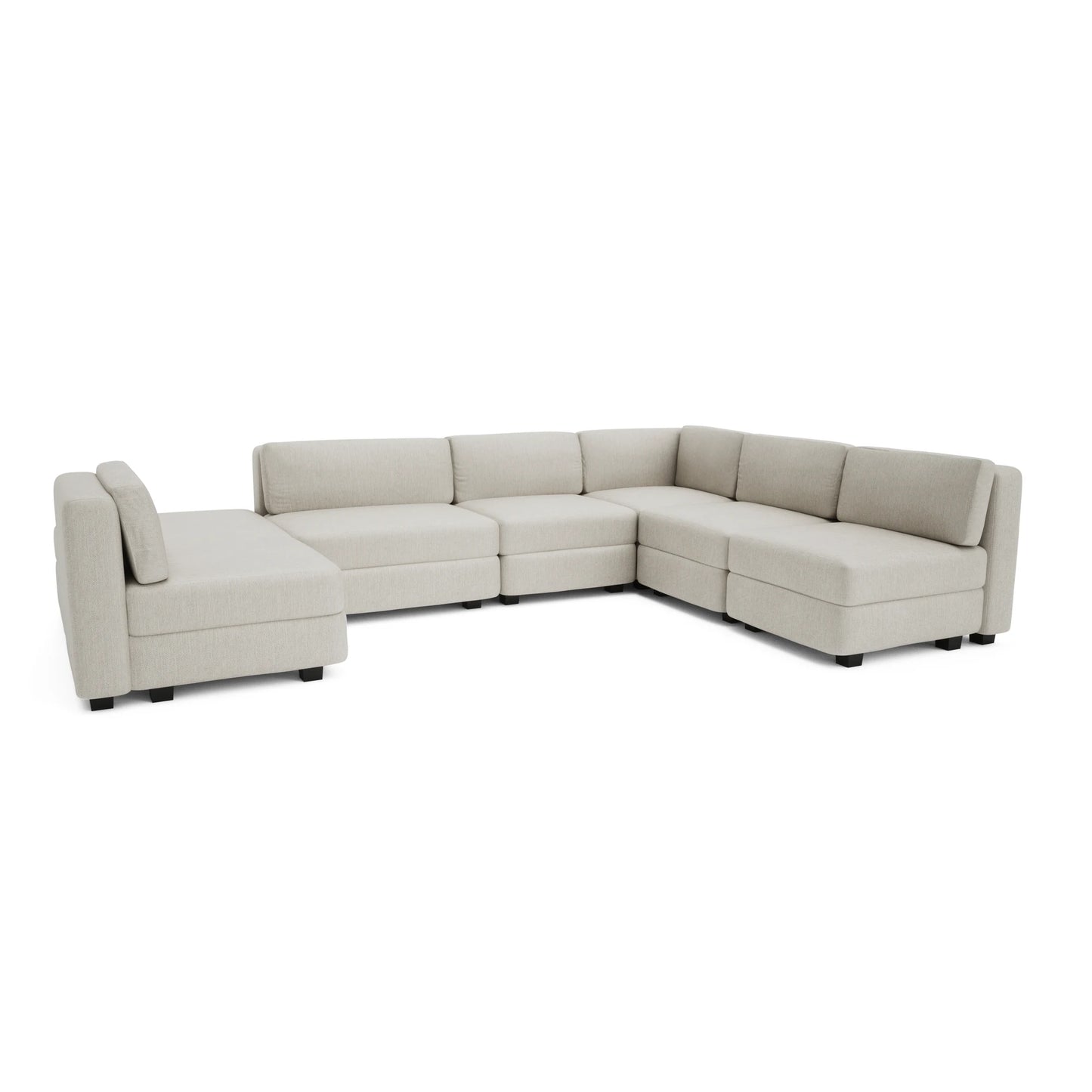 Modular Sofa GRACIA - U-shaped 160 x 340 x 230 cm - Cream Beige