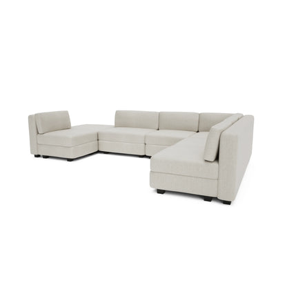 Modular Sofa GRACIA - U-shaped 160 x 340 x 230 cm - Cream Beige