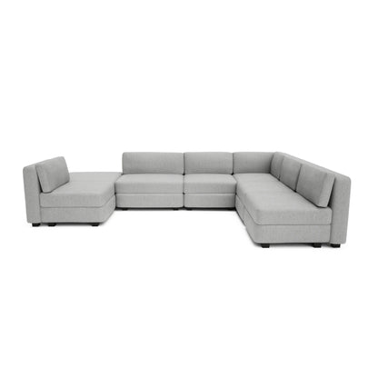 Modular Sofa GRACIA - U-shaped 160 x 340 x 230 cm - Grey