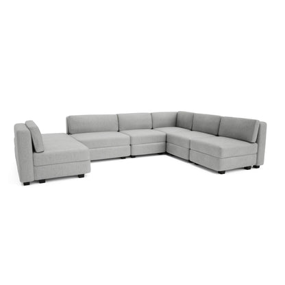 Modular Sofa GRACIA - U-shaped 160 x 340 x 230 cm - Grey