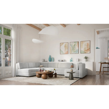 Modular Sofa GRACIA - U-shaped 160 x 340 x 230 cm - Grey