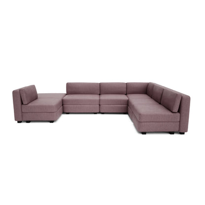 Modular Sofa GRACIA - U-shaped 160 x 340 x 230 cm - Dusty Pink
