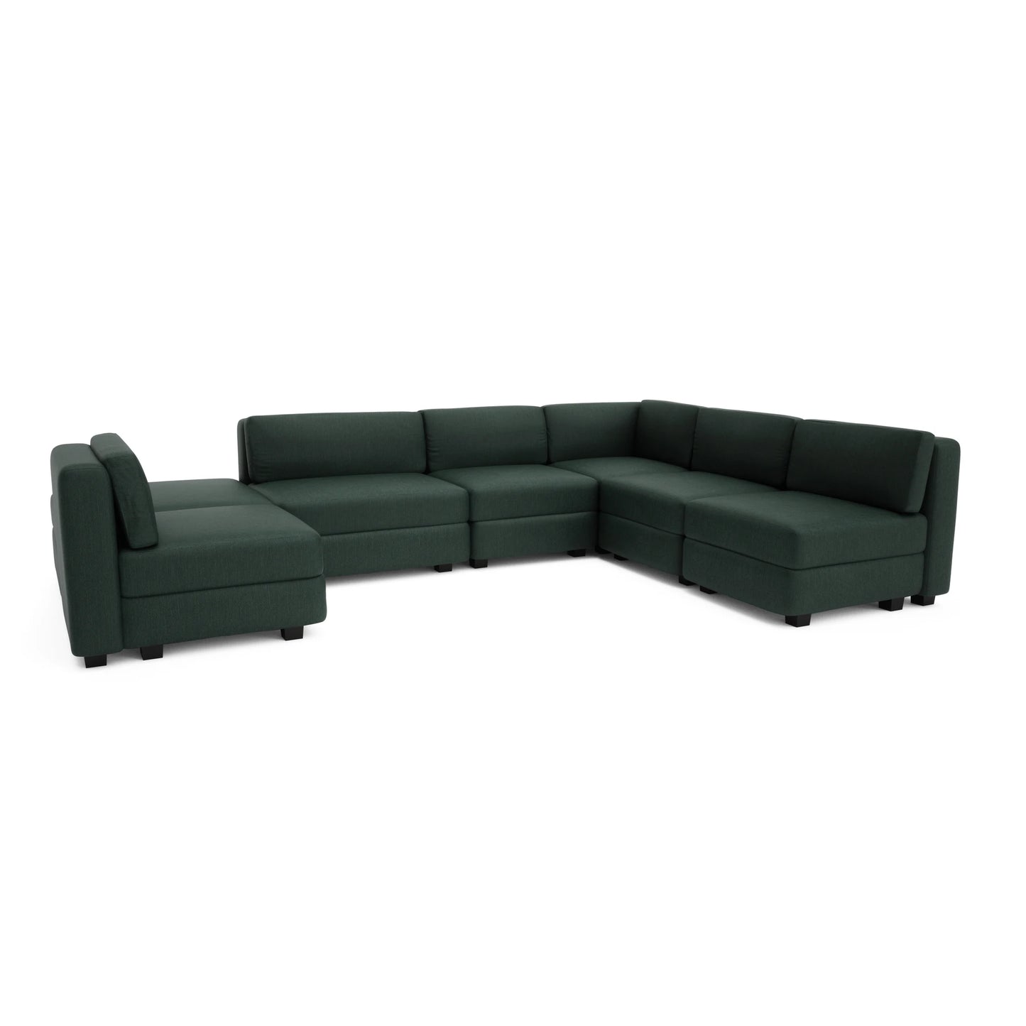 Modular Sofa GRACIA - U-shaped 160 x 340 x 230 cm - Green
