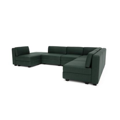 Modular Sofa GRACIA - U-shaped 160 x 340 x 230 cm - Green