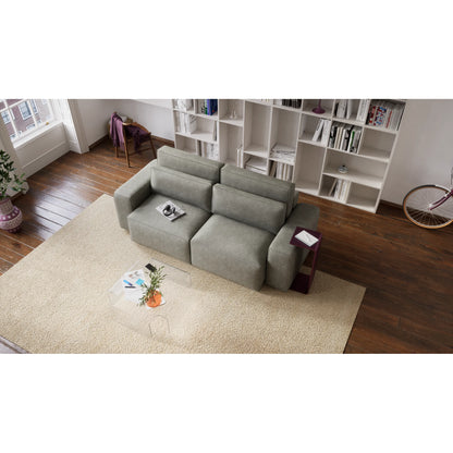 3-Seater Sofa Bed JORDAAN - Ash