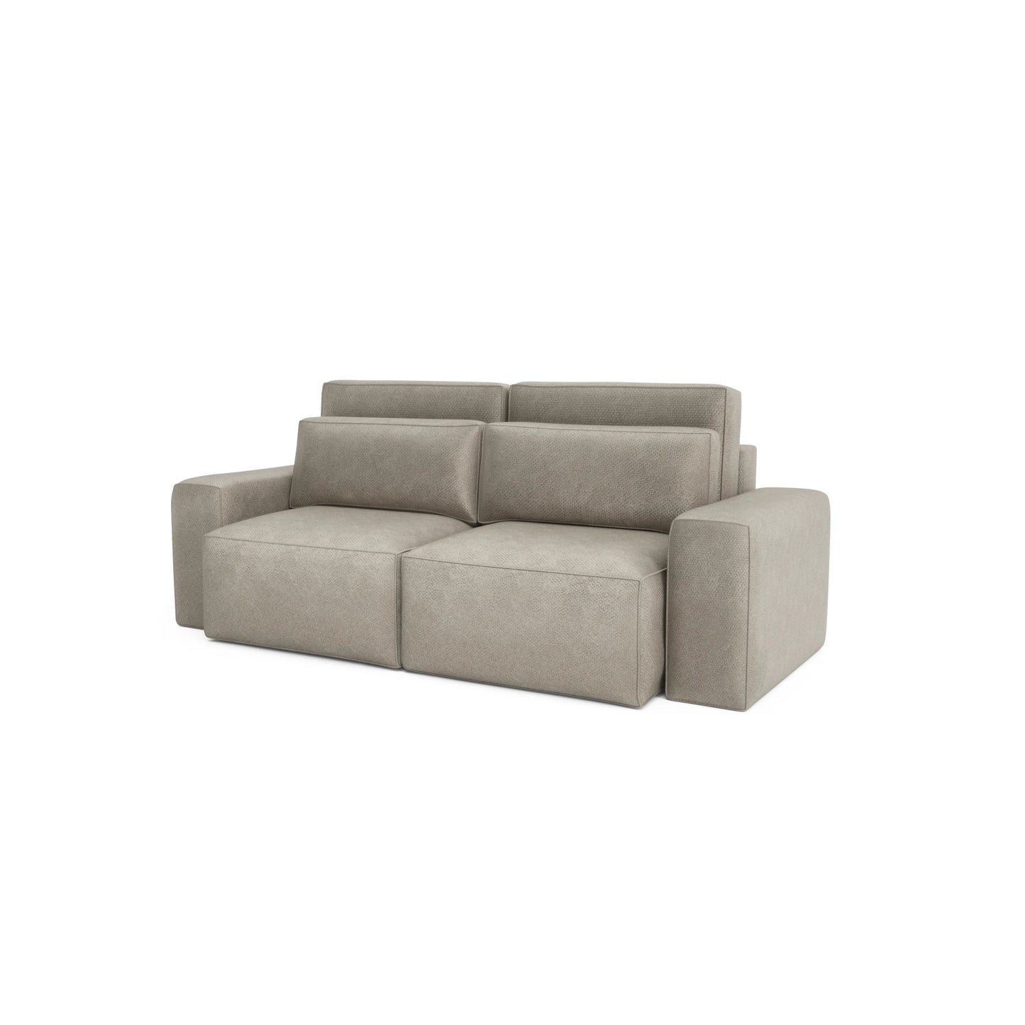 3-Seater Sofa Bed JORDAAN - Cream