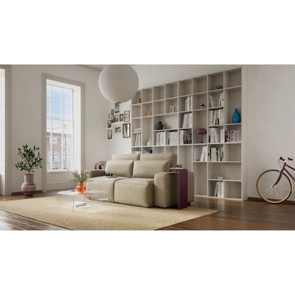 3-Seater Sofa Bed JORDAAN - Cream