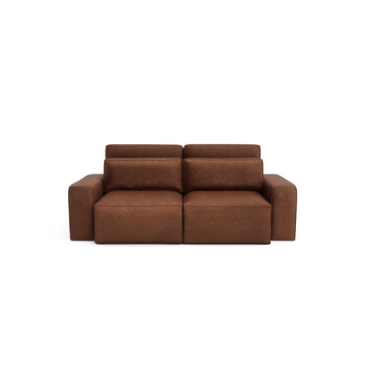 3-Seater Sofa Bed JORDAAN - Brick