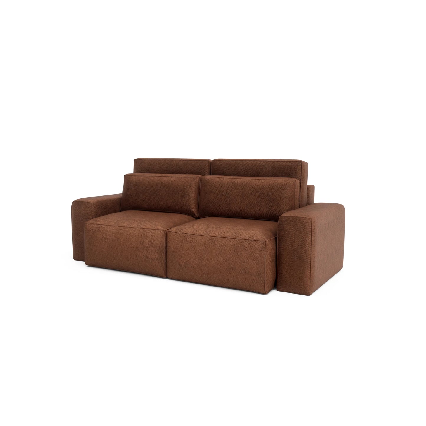 3-Seater Sofa Bed JORDAAN - Brick
